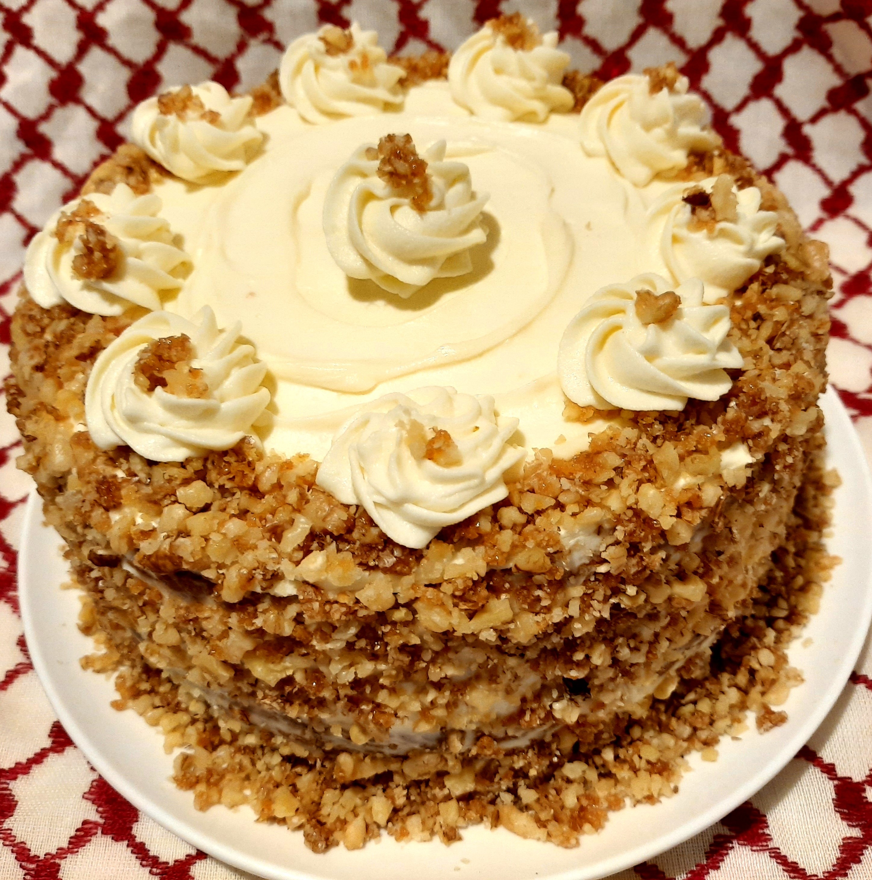 Desert Carrot cake (tort morcovi)