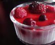 Desert panna cotta cu lapte de cocos si fructe de padure-2