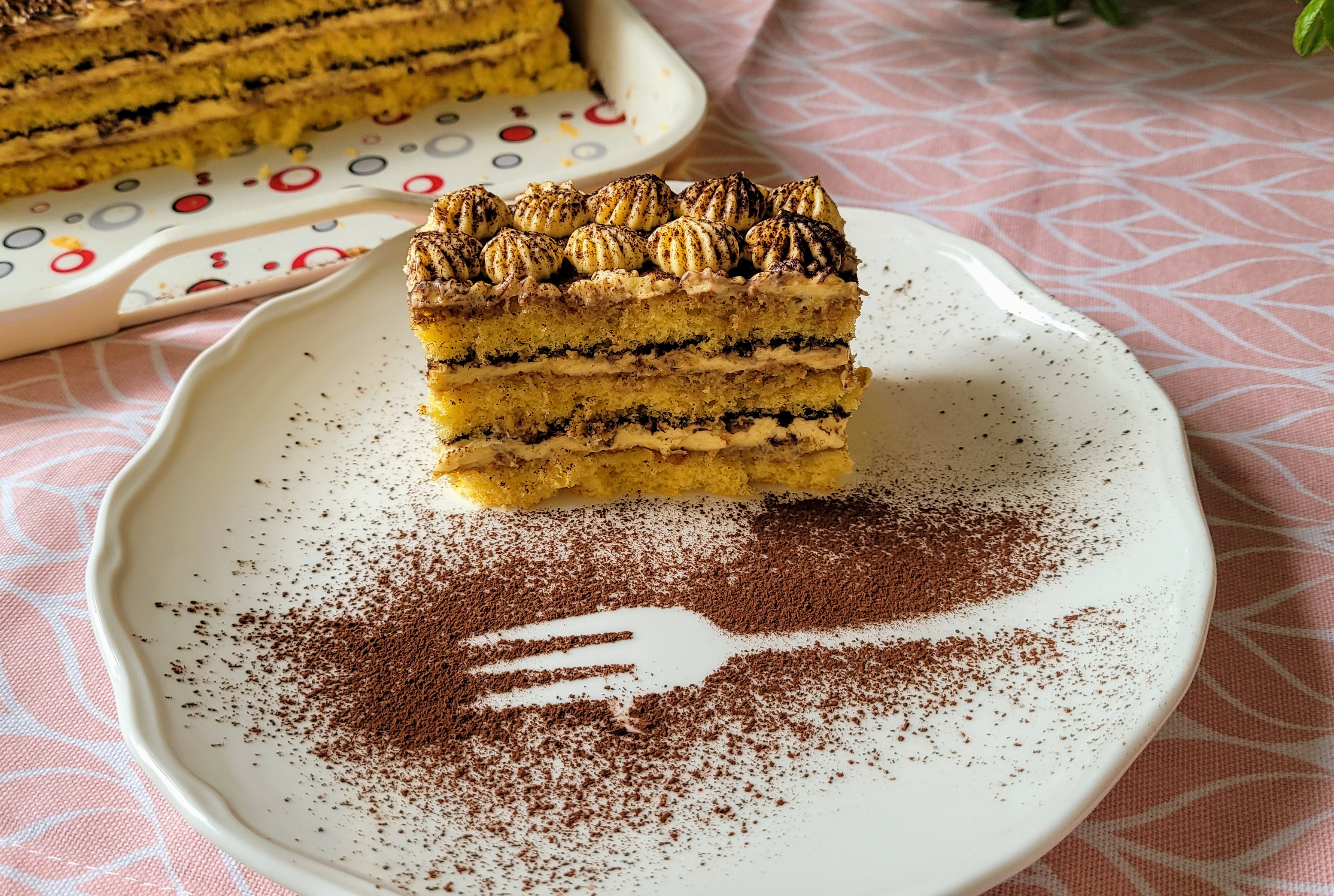 Desert prajitura Tiramisu