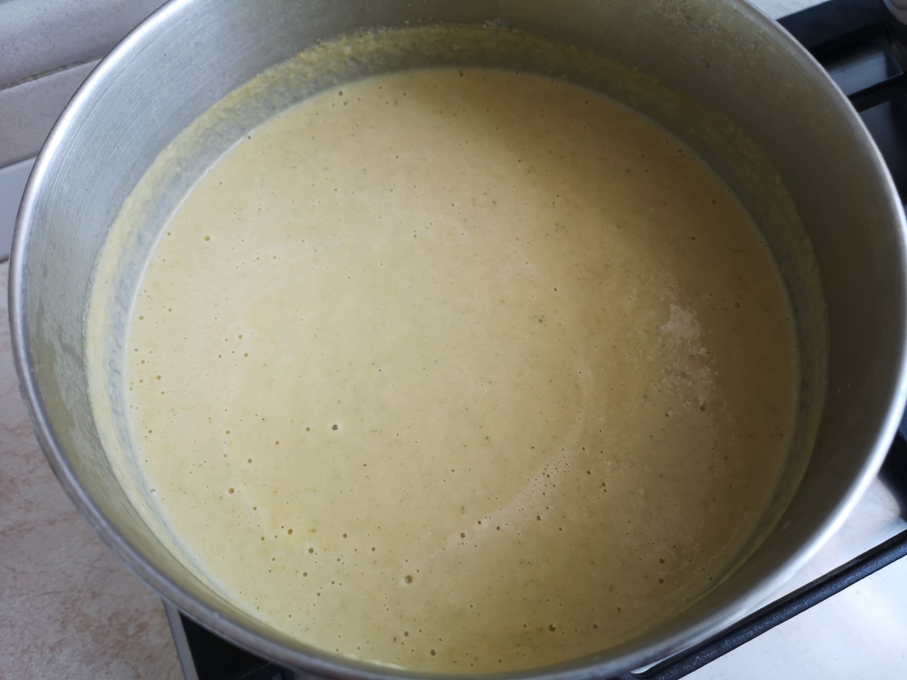 Supa crema de naut cu broccoli