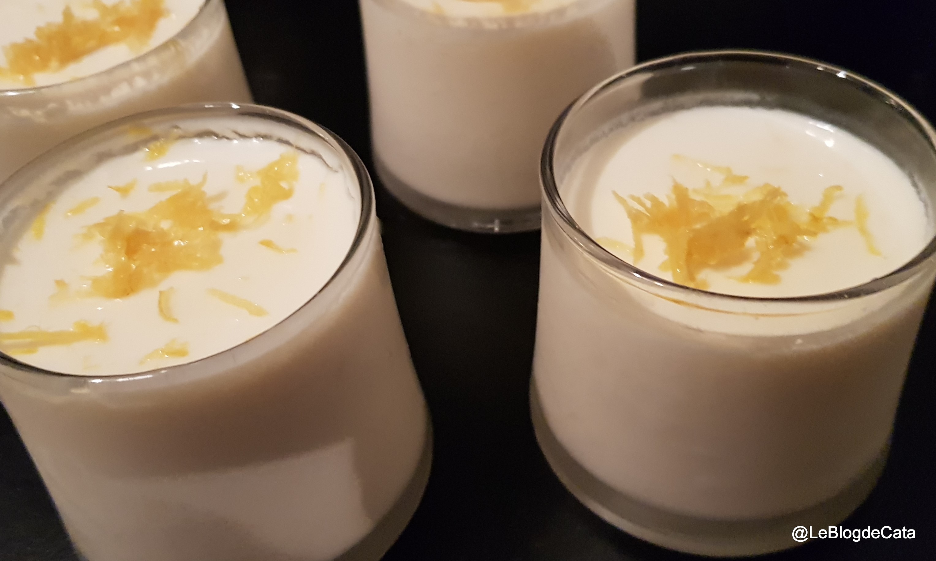 Desert crema de lamaie rapida / Lemon posset