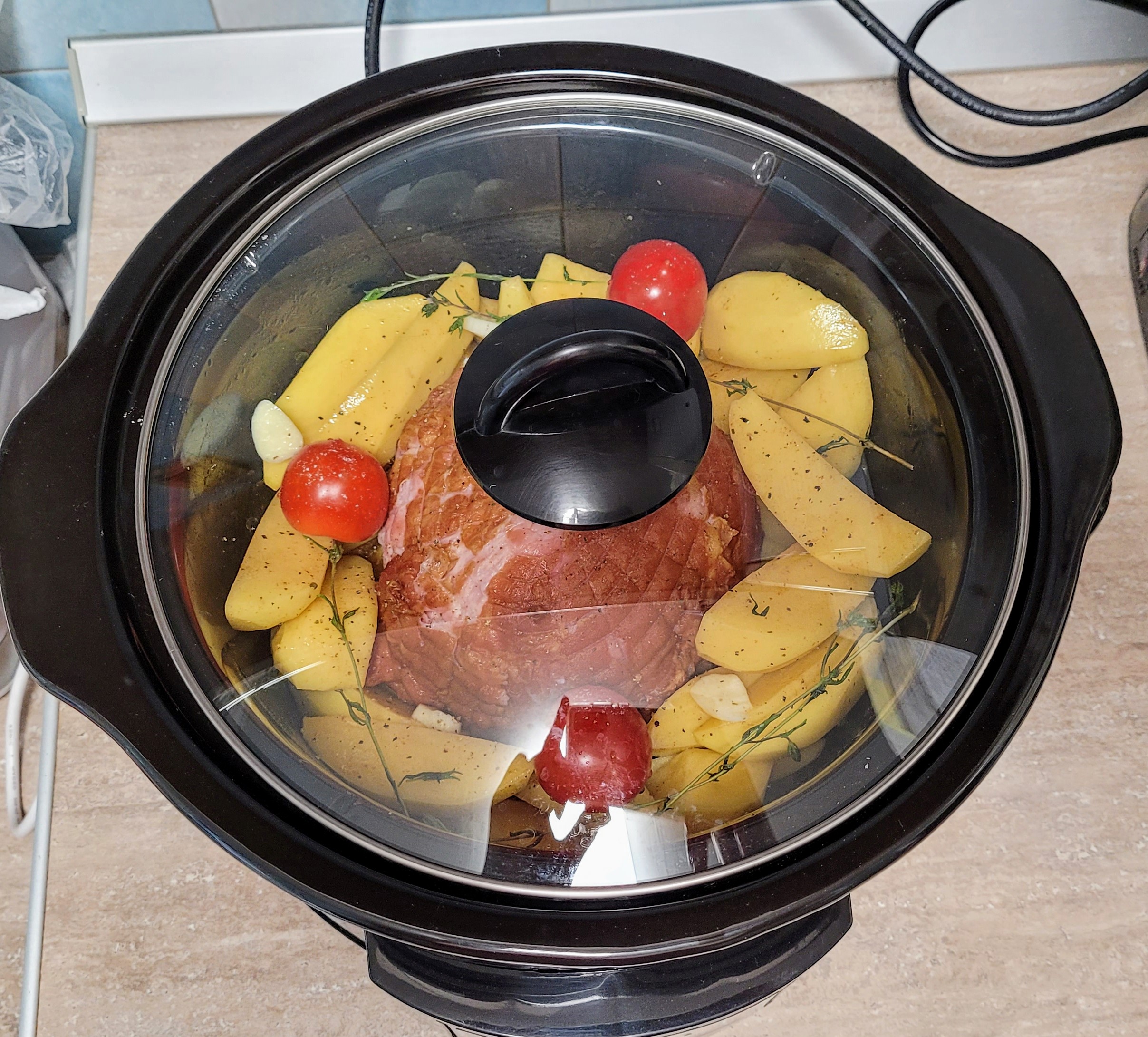 Ciolan dezosat la slow cooker Crock Pot