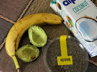 Smoothie cu avocado si banana