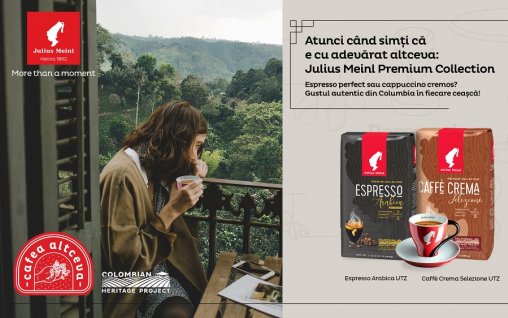 Julius Meinl îți propune gustul columbian definit de expertiza vieneză