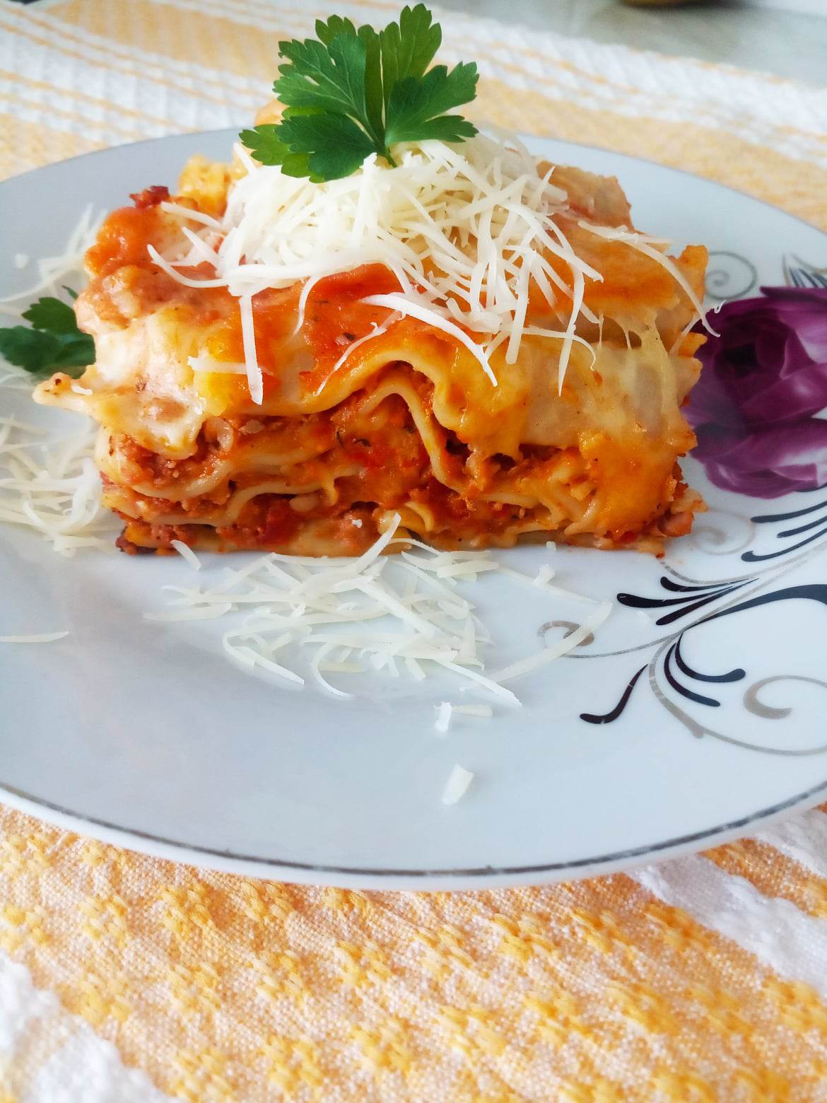 Reteta de lasagna cu carne de porc