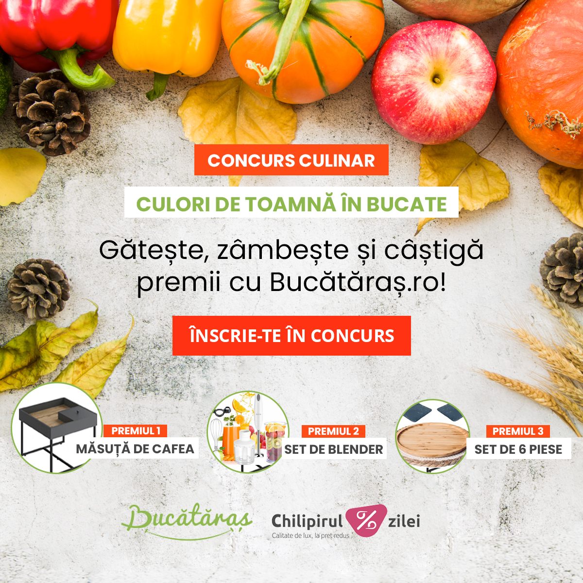 Concurs culinar - Culori de toamnă în bucate