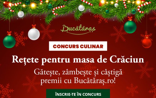 Concurs Culinar - Retete pentru masa de Craciun