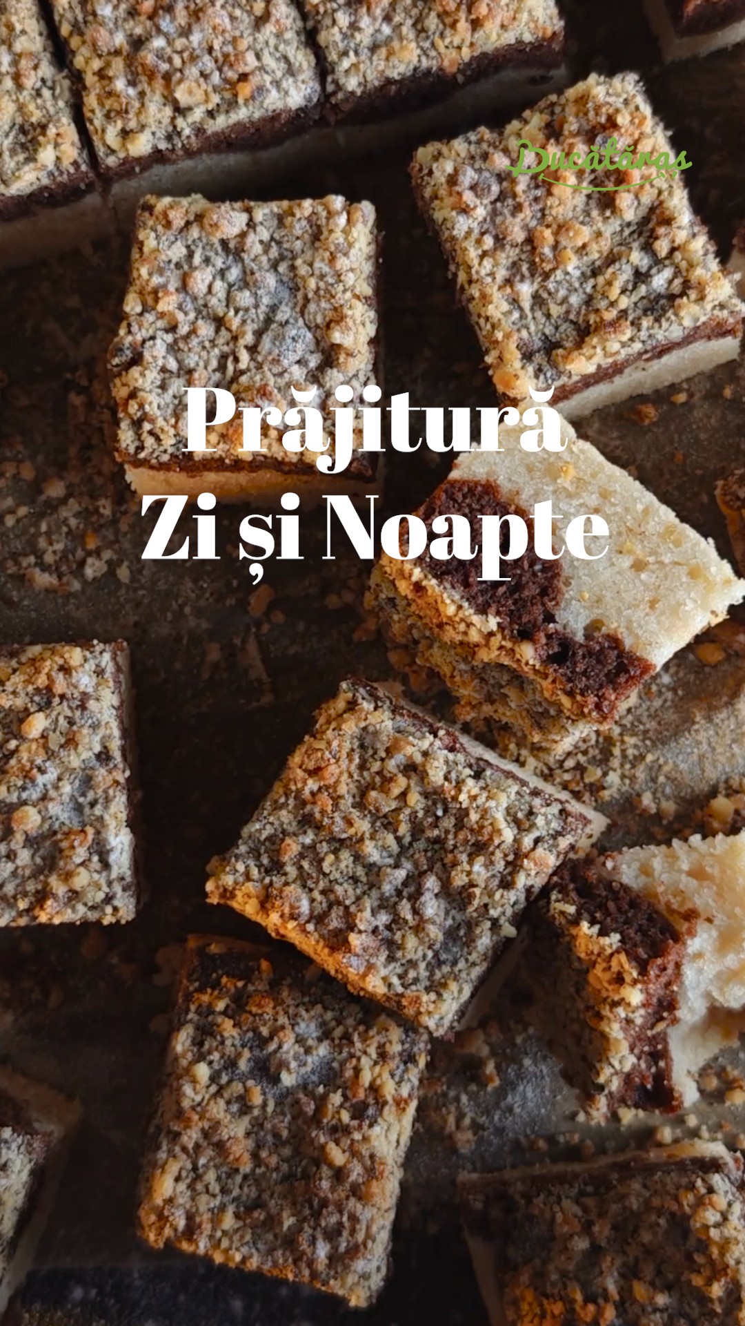 Prăjitura Zi și Noapte - Rețeta gustoasă de post