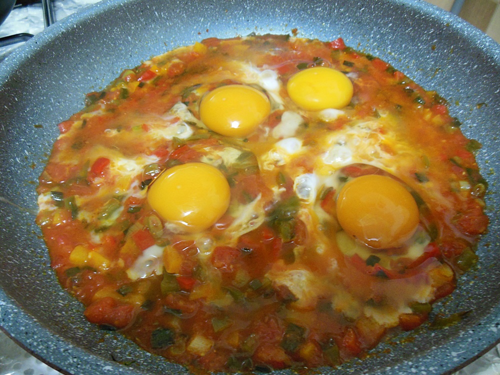 Menemen - Omleta turceasca plina de savoare