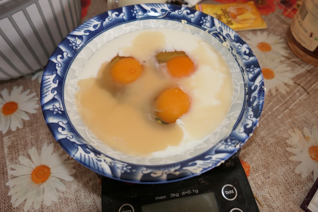 Prajitura cu mango si pralina cu alune de padure