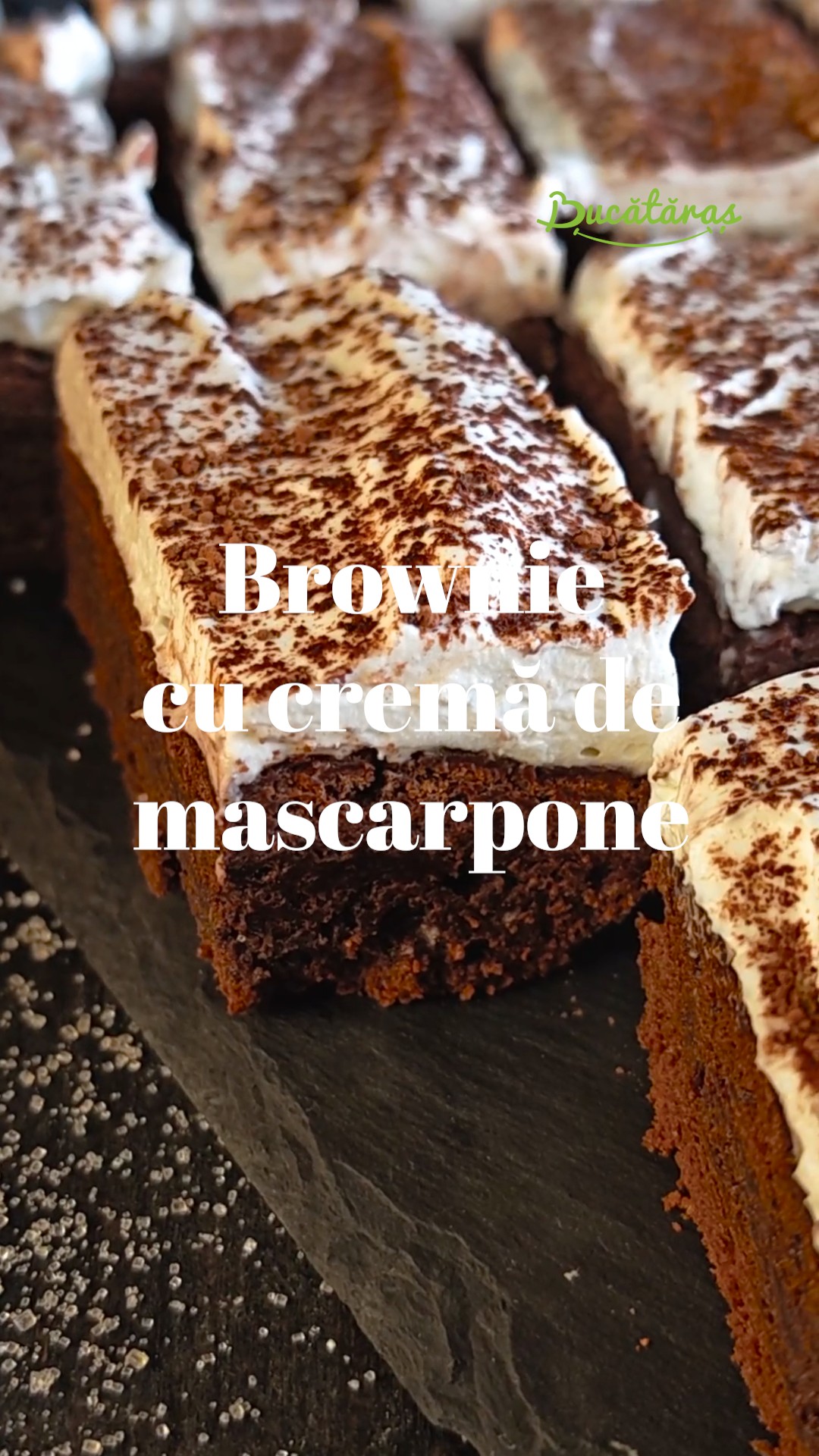 Brownie cu crema de mascarpone - Deliciul ciocolatos care te cucerește