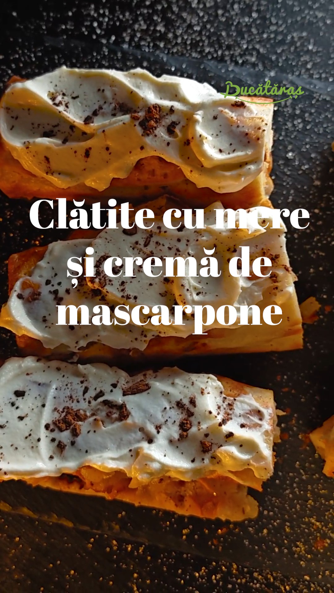 Clătite cu mere și cremă de mascarpone - Rapide, delicioase și aromate