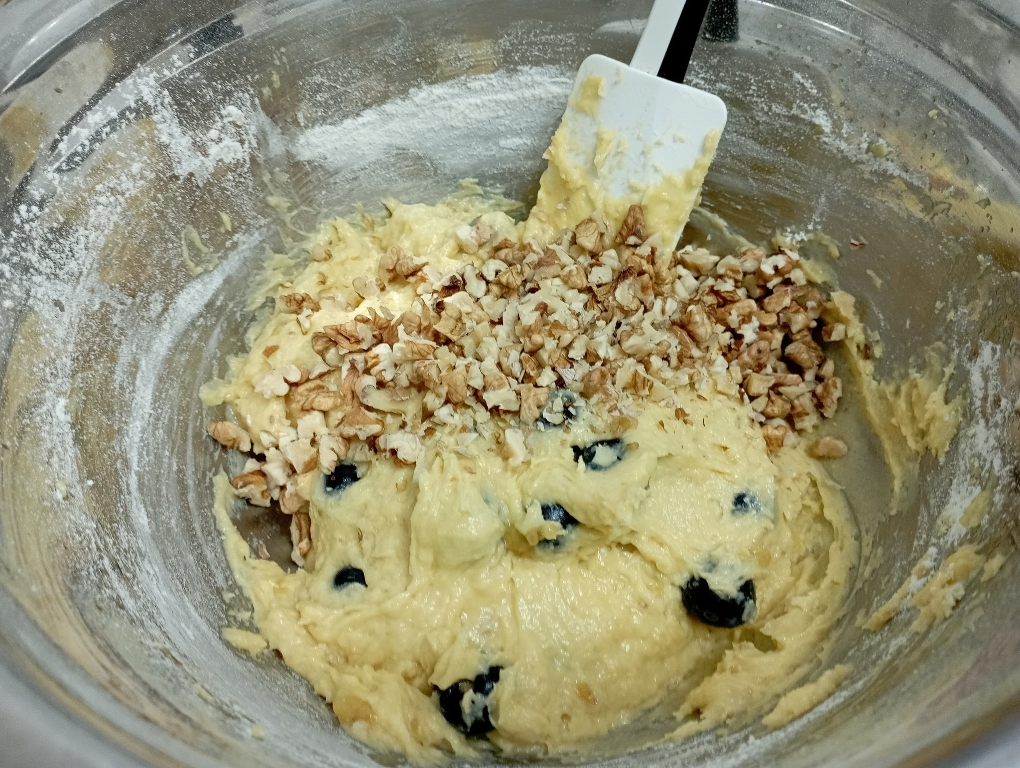 Banana bread cu afine si nuci - Reteta delicioasa