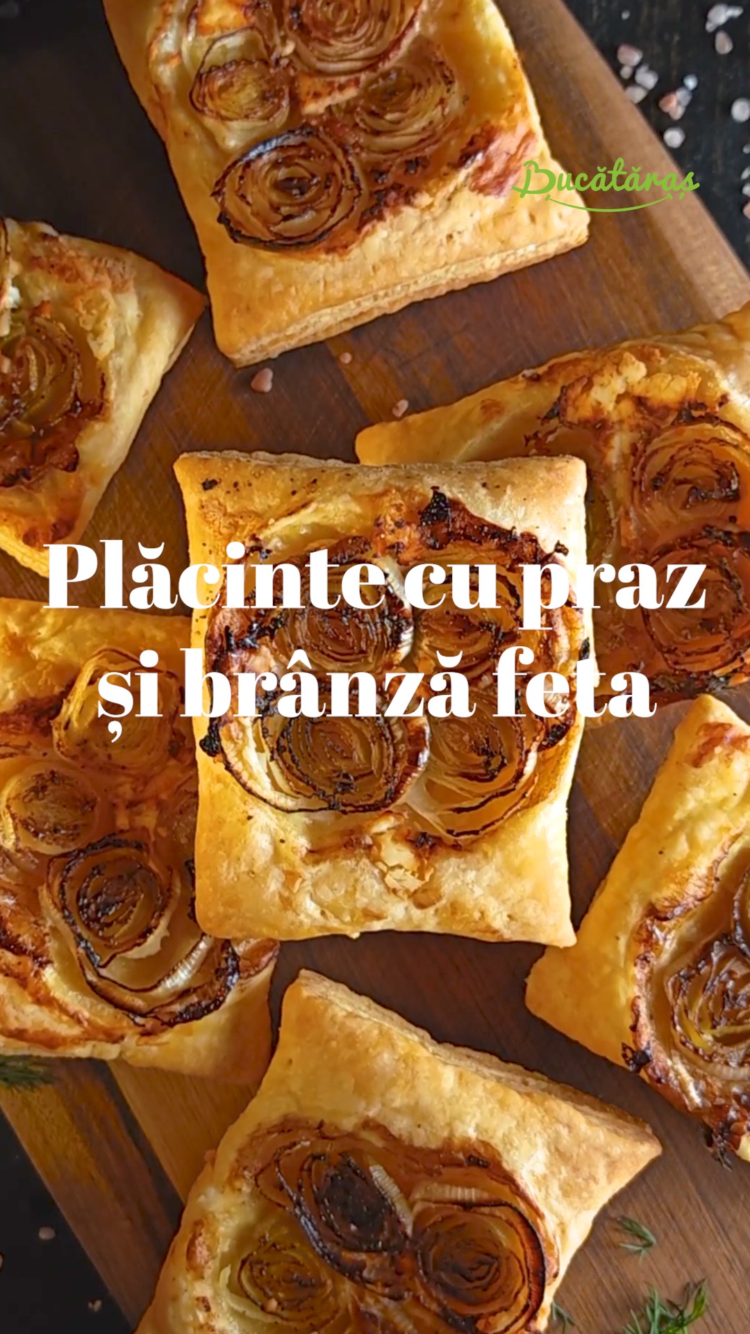 Plăcinte cu praz și feta - Rapide și gustoase