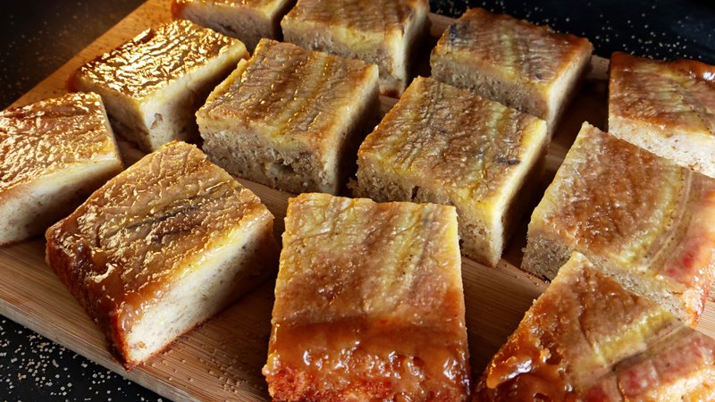 Prăjitură cu banane - Rețeta delicioasă și aromată