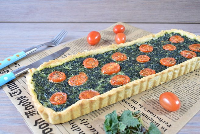 Tarta cu urzici - Reteta gustoasa de post