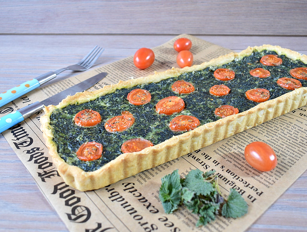 Tarta cu urzici - Reteta gustoasa de post