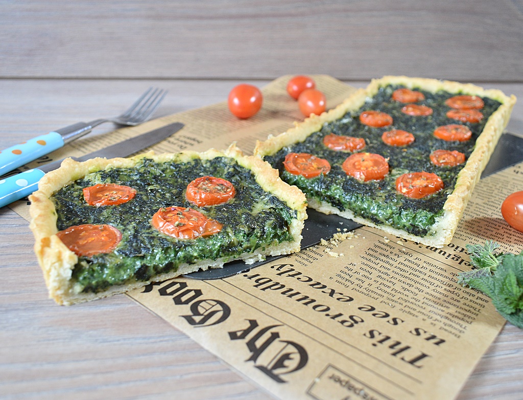 Tarta cu urzici - Reteta gustoasa de post