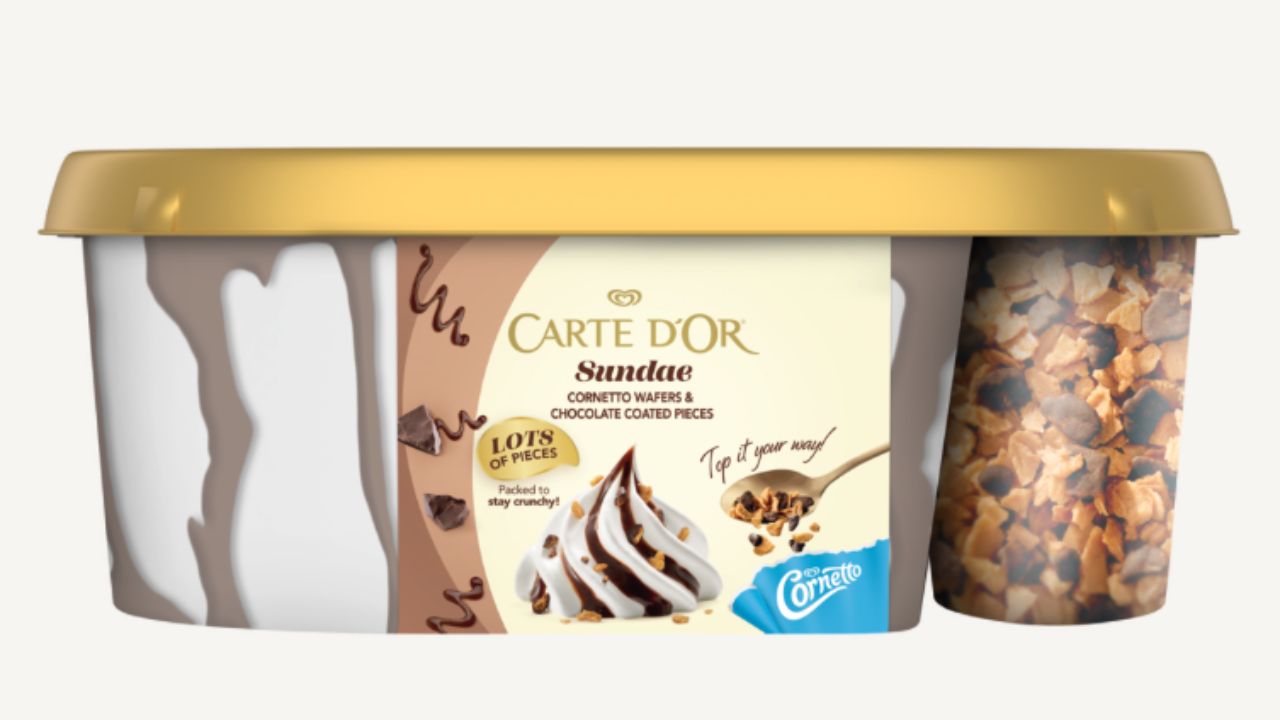 Carte d’Or Sundae — înghețata care transformă desertul de acasă într-o experiență